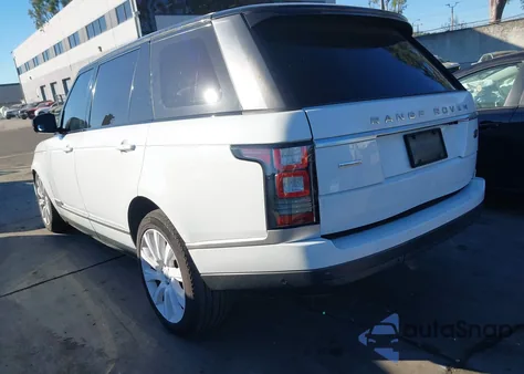 2016 Land Rover Range Rover 5.0L V8 Supercharged из США, поврежденный, VIN SALGS3EF7GA257726